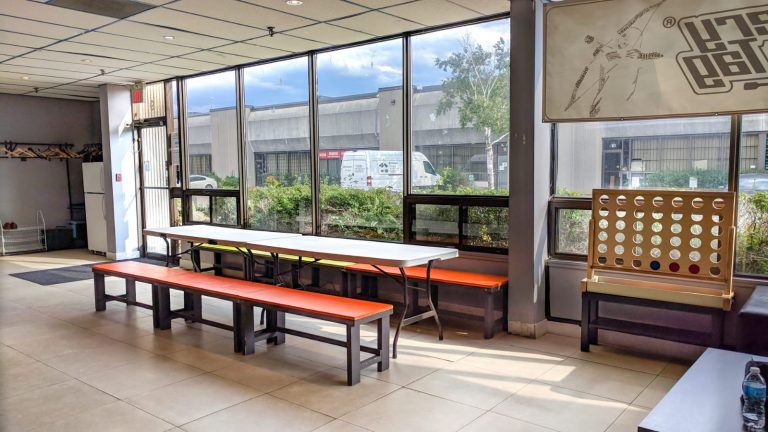 Main eating area