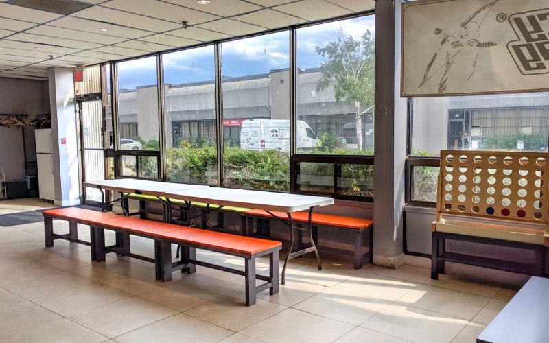 Main eating area